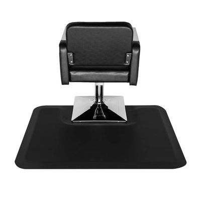 1/2'' Thick Anti Fatigue Mat for Hairstylist Standing, 3ftx4ft Barber Floor Mat Square Base for Salon Styling Chair, Hair Cutting Hairdressing Equipment for Barber Shop