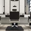 1/2'' Thick Anti Fatigue Mat for Hairstylist Standing, 3ftx4ft Barber Floor Mat Square Base for Salon Styling Chair, Hair Cutting Hairdressing Equipment for Barber Shop view 2