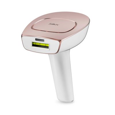 Silk'n IPL Motion Premium Device with Permanent Hair Reduction for Women and Men, Gentle Touch and Glide Technology for Face & Body, 600,000 Flashes, Auto-Adjust System, Rose Gold