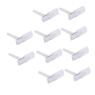 Beaupretty 25pcs Double-edge Razors for Body and Leg Hair Removal Ergonomic Design for Men and Women Compact Travel Accessories Reduces Skin Irritation White Color