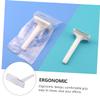 Beaupretty 25pcs Double-edge Razors for Body and Leg Hair Removal Ergonomic Design for Men and Women Compact Travel Accessories Reduces Skin Irritation White Color view 2