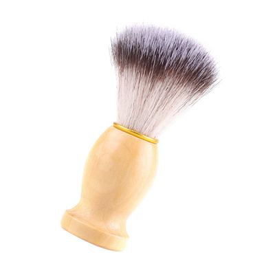 Beaupretty 1pc Wooden Handle Shaving Brush for Men Soft Beard Care Brush Portable Personal Grooming Tool for Valentine Day and Father Day