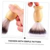 Beaupretty 1pc Wooden Handle Shaving Brush for Men Soft Beard Care Brush Portable Personal Grooming Tool for Valentine Day and Father Day view 2