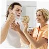 Beaupretty 1pc Wooden Handle Shaving Brush for Men Soft Beard Care Brush Portable Personal Grooming Tool for Valentine Day and Father Day view 4