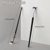 2Pcs Folding Angle Scalloped Lash Brush Multifunctional Fan Shaped Lashes Wand New Angled Eyelash Brush Separator Mascara Brushes Makeup Tool for Upper Lower Eyelash Lifted Eye Shadow Eyebrow view 2