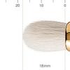BISYODO Short Series Eye Shadow Brush - Round Type view 4