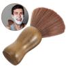 Beaupretty 1pc Men's Beard Brush Handle Nylon Bristles for Beard Types for Grooming Shaving Care for Father's Day Day view 4