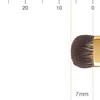 BISYODO Short Series Eye Shadow Brush - Round Flat Type, Brown view 4