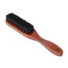 Beaupretty 1pc Portable Wooden Handle Beard Brush Boar Bristles for Men s Beard and Sideburns Grooming Travel Accessory for Styling and Maintenance view 1