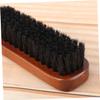 Beaupretty 1pc Portable Wooden Handle Beard Brush Boar Bristles for Men s Beard and Sideburns Grooming Travel Accessory for Styling and Maintenance view 4