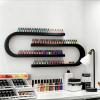 FUYAO Wall Mounted Shelf Nail Polish Bottle Display Rack, U-Shaped Essential Oil Perfume Storage Rack, Multifunctional Hanging Salon/Beauty/Nail Shop Organizer Perfume Holder view 1