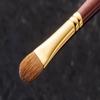 BISYODO Short Series Eye Shadow Brush - Round Flat Type view 3