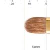 BISYODO Short Series Eye Shadow Brush - Round Flat Type view 4