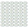 minkissy 100pcs Cucumber Eye Mask Breathable Non-woven Eye Pads for Moisturizing for Dark Circles Puffiness Portable Skin Care view 4