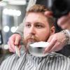 Baluue Stainless Steel Shaving Bowl with Lid for Men Shaving Cream Soap Bowl for Home and Barber Use and Compact Design Silver view 3