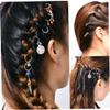 MERRYHAPY Dreadlock Hair Accessories Set 1 Pack of Ethnic Braid Jewelry for Women and Girls Unique Pigtail Plait Rings for Festivals and Parties view 3