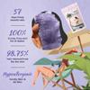 Ajoura 1lb Hard Lavender Wax Beads for Full Body Hair Removal - Brazilian, Bikini, Face, Eyebrows, Underarms, Arms, Chest, Back, Legs (Refill for Wax Warmer Kit, Purple) view 2