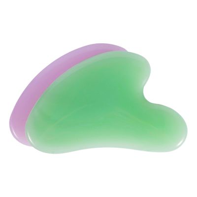 2pcs face gua sha Board Set, gua sha Jade Manual Massage Stick for face and Body, for Sculpting jaw line and eliminating Puffiness Relieving Tension Redness Daily Skincare, Men Women self Care Gifts