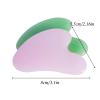 2pcs face gua sha Board Set, gua sha Jade Manual Massage Stick for face and Body, for Sculpting jaw line and eliminating Puffiness Relieving Tension Redness Daily Skincare, Men Women self Care Gifts view 2