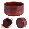 Saluaqui Wood Shaving Soap Bowl Cup Mug Tool, Man Shaver Cleansing Foam Round Lightweight Firm Environmental, Delicate Appearance, Good Mood When Shaving view 4