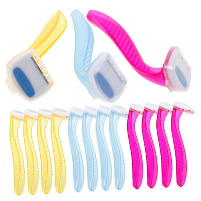 MAGICLULU 15pcs Manual Body Shaver Hair Trimmer Tool for Women Girls Armpit Leg Razor Lightweight Durable Hair Removal for Travel Skin-friendly Design