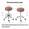 SFKLYU Round Rolling Stool, Height Adjustable Rolling Swivel Stool, Heavy Duty Medical Stool for for Salon, Studio, Shop, Kitchen, Dental, Massage,A4 view 2