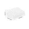 2pcs 40 Lipstick Stand 40 Slots Makeup Holder Lipstick Tubes Display Case Cosmetic Display Cases Storage Canister Lip Gloss Makeup Organizer Cosmetic Storage Boxes Dresser White view 3