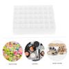 2pcs 40 Lipstick Stand 40 Slots Makeup Holder Lipstick Tubes Display Case Cosmetic Display Cases Storage Canister Lip Gloss Makeup Organizer Cosmetic Storage Boxes Dresser White view 4