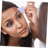 MAGICLULU 4pcs Eyebrow Kit Compact Facial Hair Remover for Women Includes Protective Blades for Safe Trimming for Eyebrow Shaping and Fine Hair Removal Travel-Friendly Design view 3