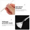 FOMIYES 2pcs Scalloped Lash Brush for Precise Lower Upper Eyelash Application Makeup Tools for Accurate Mascara Eyelash Separation for Professional Personal Use view 3