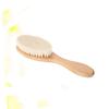 Beaupretty Dense Wool Beard Brush Curved Handle for Easy Grooming and Shower Use for Beard Care and Bathing view 3