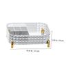 ABOOFAN Cosmetic Storage Box Makeup Brush Holders Makeup Brush Organizer for Vanity Nail Polish Organizers and Storage Vanity Makeup Organizer Counter Makeup Organizer Lotion Organizer view 4