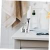 Ipetboom Aluminum Alloy Razor Base Stand for Single Edge Safety Razor Travel Smooth Edges Rustless view 3