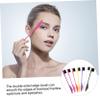 Ipetboom 7pcs Dual-ended Makeup Brush for Eyebrows Eyelashes and Hairline Styling Includes Brow Brush Edge Comb and Lash Separator for and Precise Application view 2