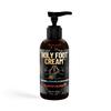 Derm Dude Holy Foot Cream for Dry Cracked Heels and Feet | Moisturizing Lotion Formulated w/All-Natural DeoPlex for Odor Control & Arrowroot for Deep Hydration - Strawberry Lollipop Scent 4oz (1pack) view 1
