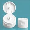 5-Pack - 4 oz Clear PET Tottle Bottles with White Snap Top Caps, Ideal for Creams, Lotions, Cosmetics & More - Great for Travel and Camping - Makes a Great condiment Bottle -Made in USA view 3