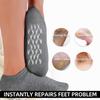 2 Pairs Gel Socks for Women Moisturizing Sock for Men Hard Rough Peeling Skin Soft Spa Repairing and Softening Calluses Dry Cracked Feet Skins Heels view 2