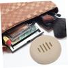 MAGICLULU 5pieces Portable Silicone Makeup Sponge Holder Case for Travel Compact Design Protective Storage for Powder Puff Lightweight and Functional Makeup Organizer Brown view 3