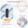 GentlGlow Disposable Face Towels, Clean Facial Towels, Multi-purpose Towels for Makeup Remover, Travel Towel, Facial Wash And Dry, Skincare, Daily Cleaning, 3 Pack (210 Count) 8 x 8 Inches view 4