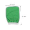 Beatifufu Polyester Spa Glove Set 4 Pcs Scrub Mitts Exfoliating Gloves for Men Women Easy to Clean for Random Color view 3