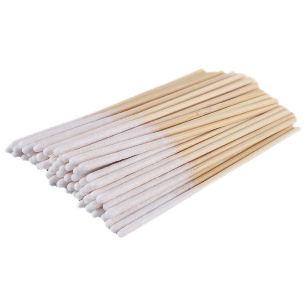 MAGICLULU 60pcs Disposable Cotton Swabs Soft Cotton Sticks for Makeup Application Household Use Non-shedding High Absorbency for Women and