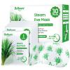 BeHoomi 30Packs Steam Eye Mask, Heated Eye Mask Warm Compress for Eyes, Self Heating Disposable Steam Mask for Home Sleep, Spa, Travel Essentials & Relaxation Gifts, Stocking Stuffers (Lemongrass) view 1