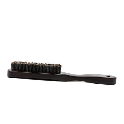 Beaupretty Beard Grooming Brush with Stiff Boar Bristles Portable Styling Tool for Men for Cleaning and Shaping Beards Handle Bearded Men