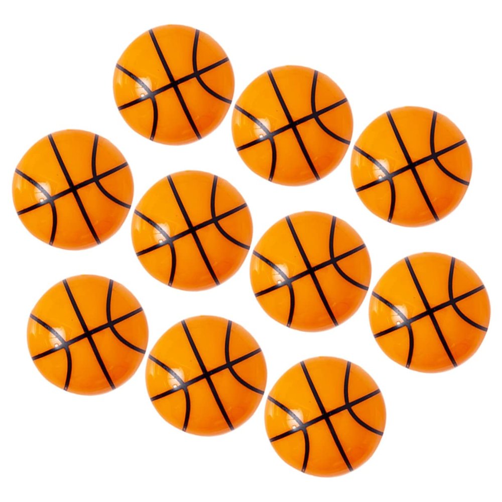 SHINEOFI 10pcs Basketball Design Hand-Crank Pencil Sharpeners Creative School Supplies for Boys and Girls Sharpening Tool for Smooth Pencil Tips and