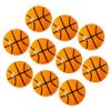 SHINEOFI 10pcs Basketball Design Hand-Crank Pencil Sharpeners Creative School Supplies for Boys and Girls Sharpening Tool for Smooth Pencil Tips and view 1
