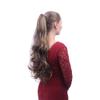 LOVULIFE Hair Chignon 20inches Ladies Fashionable Long Curly Hair Big Wave Synthetic Wig Claw Clip Style Ponytail Hair Extensions Hair Bun Messy Bun Hair Piece (Color : 07, Size : 55cm) view 4
