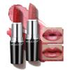 Anglicolor 2pcs Metallic Glitter Pink and Red Lipstick High Impact Lipcolor,Moisturizing Creamy Formula,Lipstick For Women,Smooth and Non-Sticky,Full-Coverage Lip Color view 1