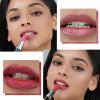Anglicolor 2pcs Metallic Glitter Pink and Red Lipstick High Impact Lipcolor,Moisturizing Creamy Formula,Lipstick For Women,Smooth and Non-Sticky,Full-Coverage Lip Color view 2