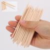 200pcs Orange Sticks for Nails 4.5 inch Double Sided Wooden Cuticle Pusher Remover Nail Art Manicure Pedicure Tool for Manicure Pedicure view 3