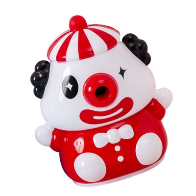 SHINEOFI Adorable Manual Pencil Sharpener Unique Clown Design Portable and Convenient for Boys and Girls for Office Use Essential Pencil Supply for Artists and Students
